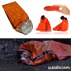 Heavy Duty Emergency Solar Thermal Sleeping Bag Bivvy Sack Survival Camp Blanket